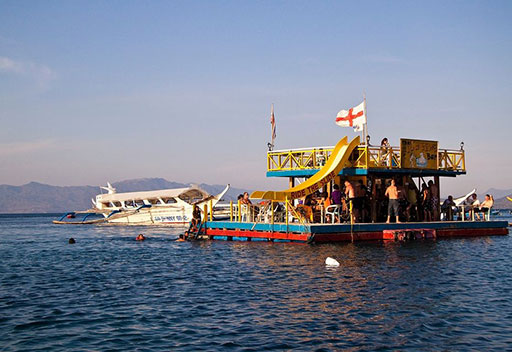 Floating Bar in Sabang